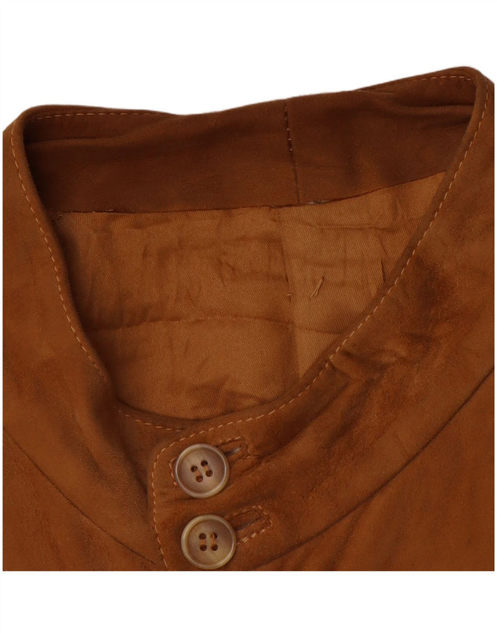 Vintage herre ruskind bomberjakke UK 38 medium brun