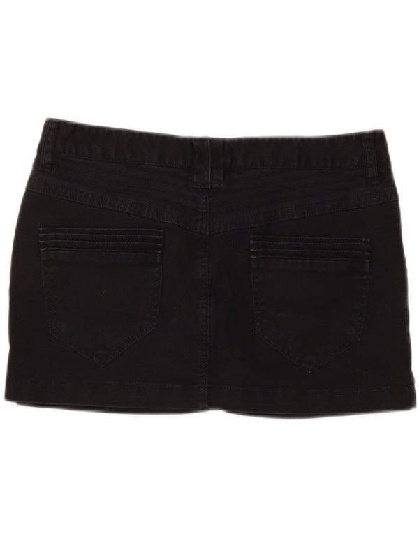 Diesel Dame Mini Denim Nederdel W29 Medium Sort Bomuld