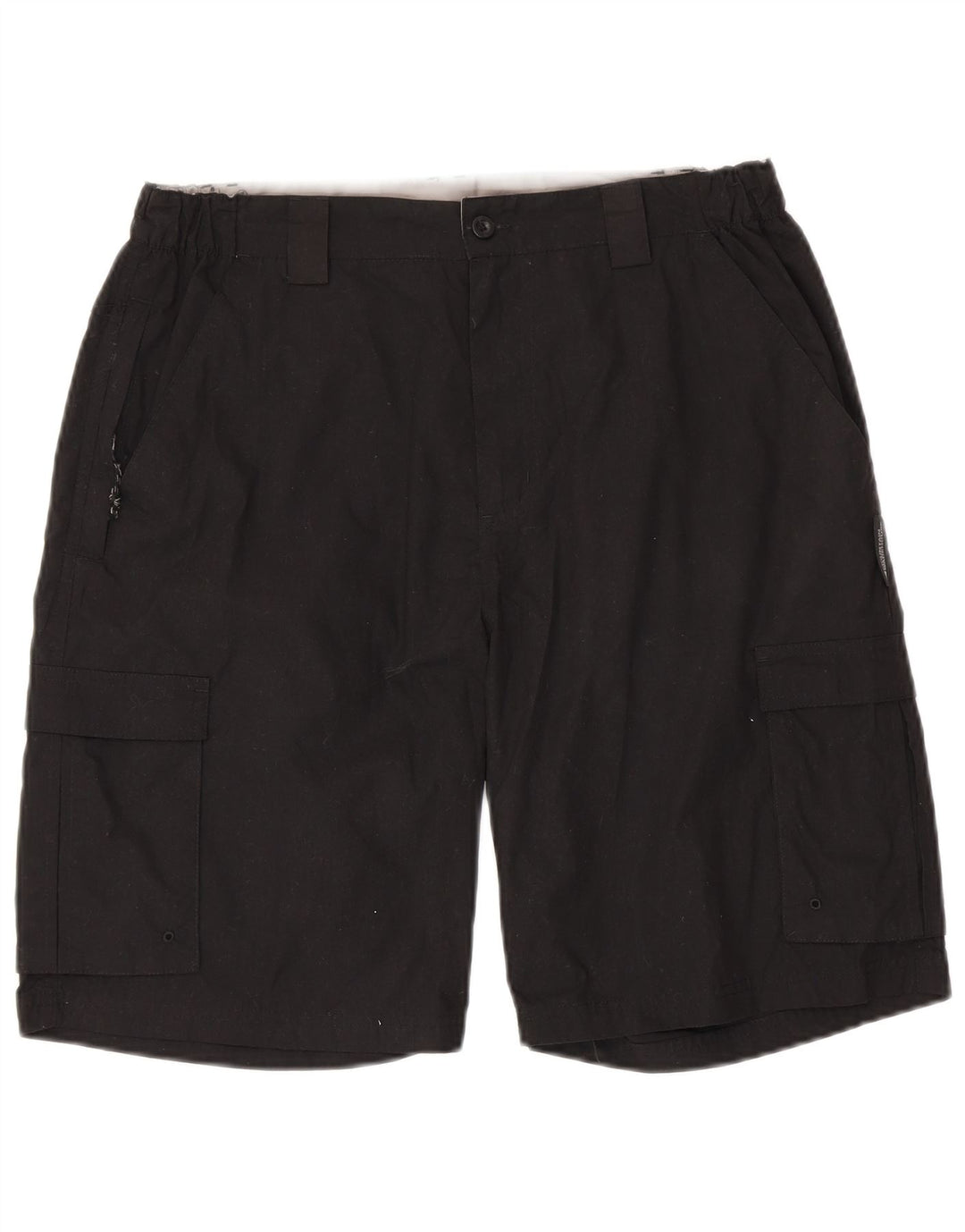 MOUNTAIN WAREHOUSE Herre Cargo Shorts W34 Large Black Bomuld