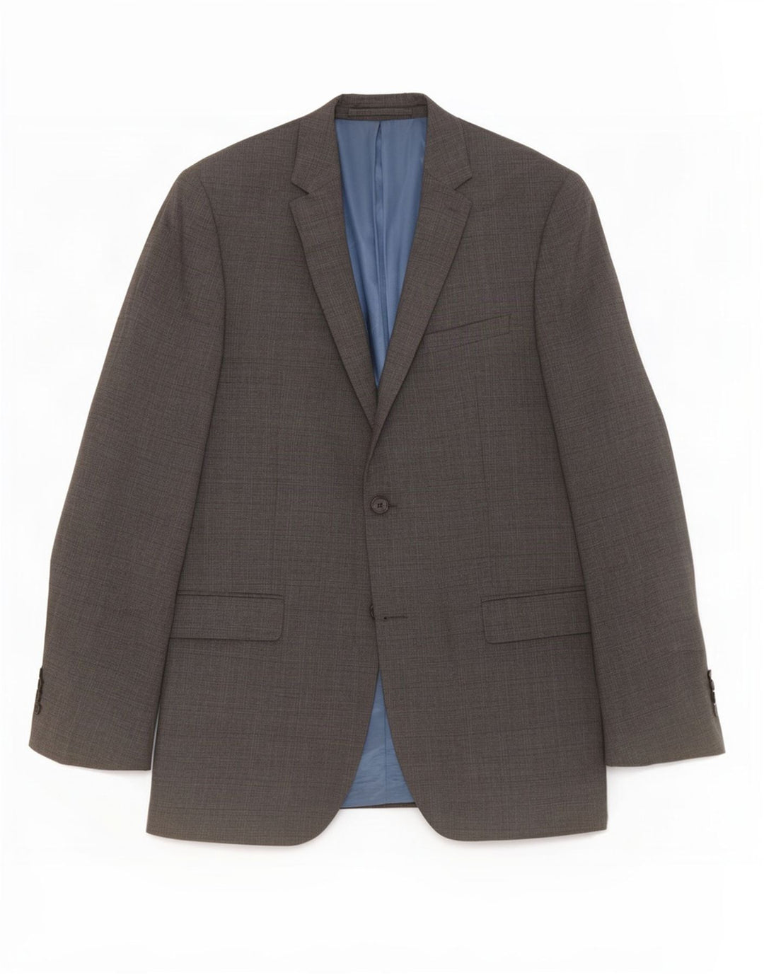 Marks & Spencer Herre 2-knaps blazerjakke UK 40 Medium Grey Uld