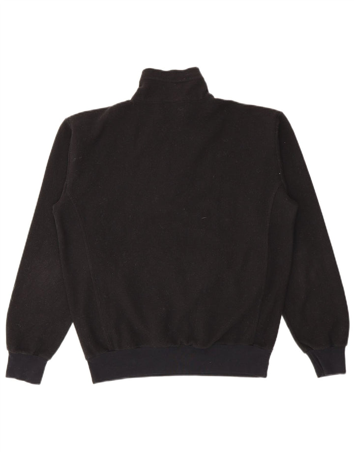 Champion Dame Fleece Jumper med lynlås i UK 14 Medium Sort Polyester