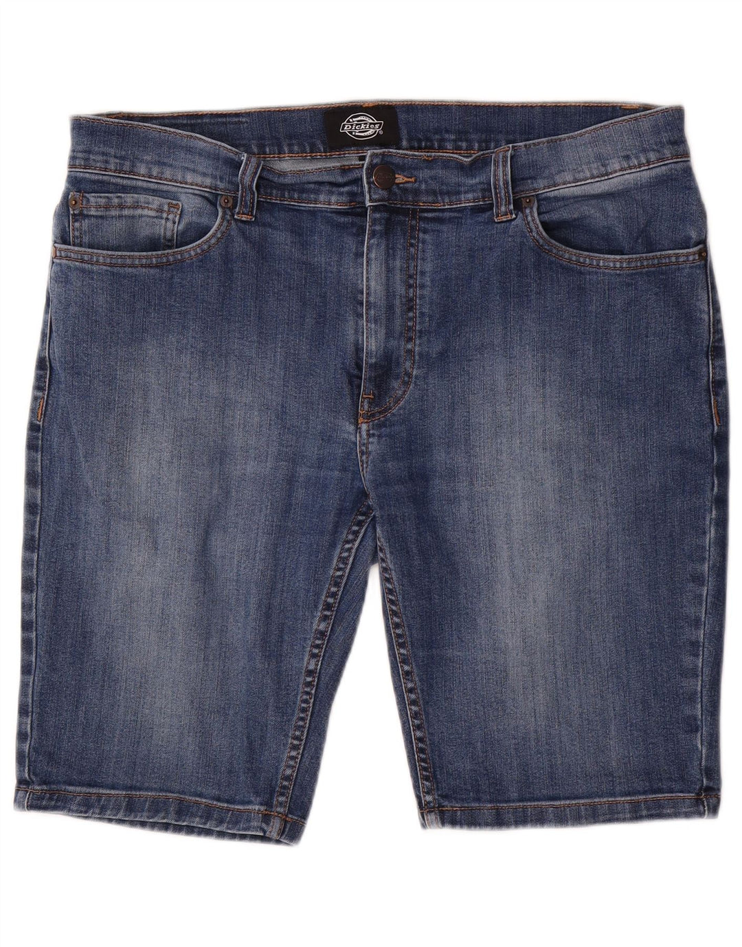 Dickies Herre Denim Shorts W36 Stor Blå Bomuld