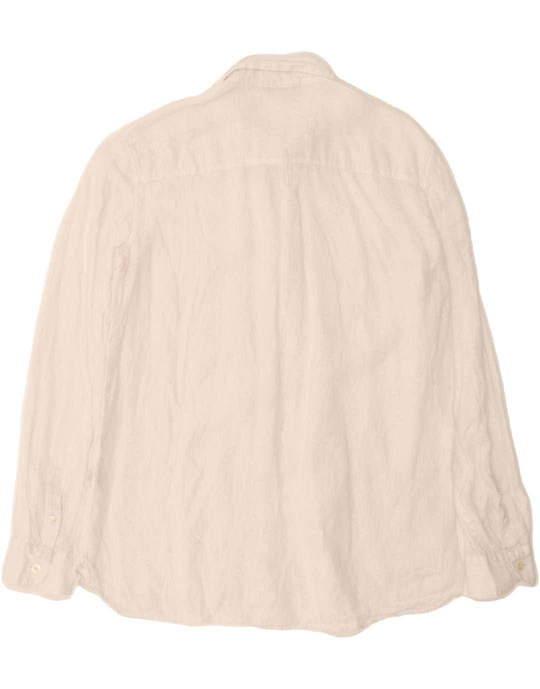 MASSIMO DUTTI Womens Oversized Shirt EU 36 XS Off White Vintage Massimo Dutti and Second-Hand Massimo Dutti from Messina Hembry 