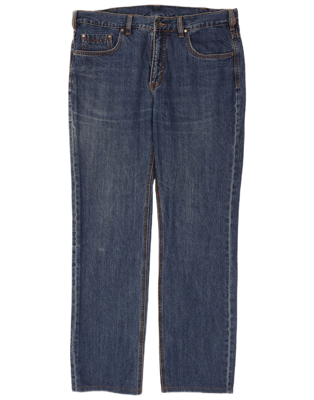 Rifle Herre Straight Jeans W38 L33 Blå