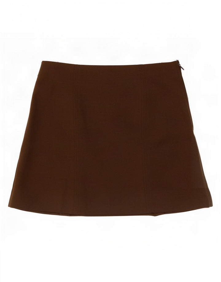 Zara Dame Mini-nederdel Small W26 Brun