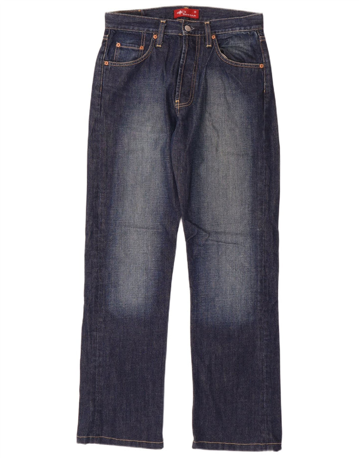 Big Star Straight Jeans til mænd W31 L31 Blå Bomuld