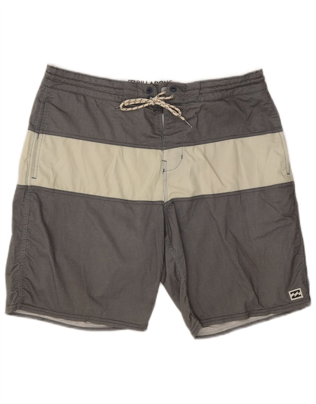 Billabong Badeshorts til mænd mellemgrå Colourblock Bomuld