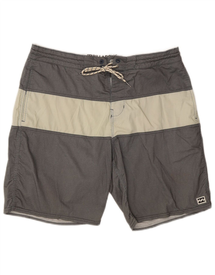 Billabong Badeshorts til mænd mellemgrå Colourblock Bomuld