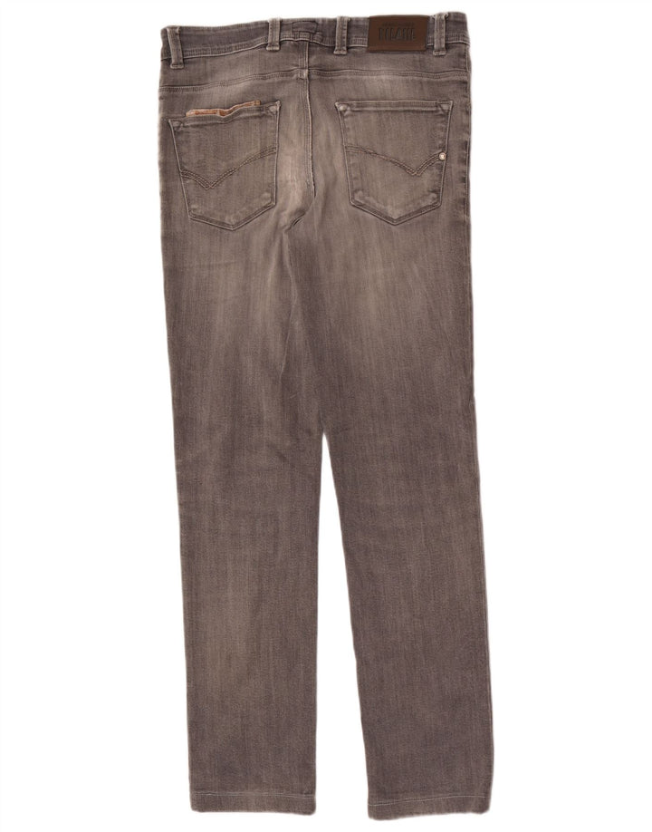 ALVIERO MARTINI Slim Jeans til mænd W33 L31 Grå bomuld