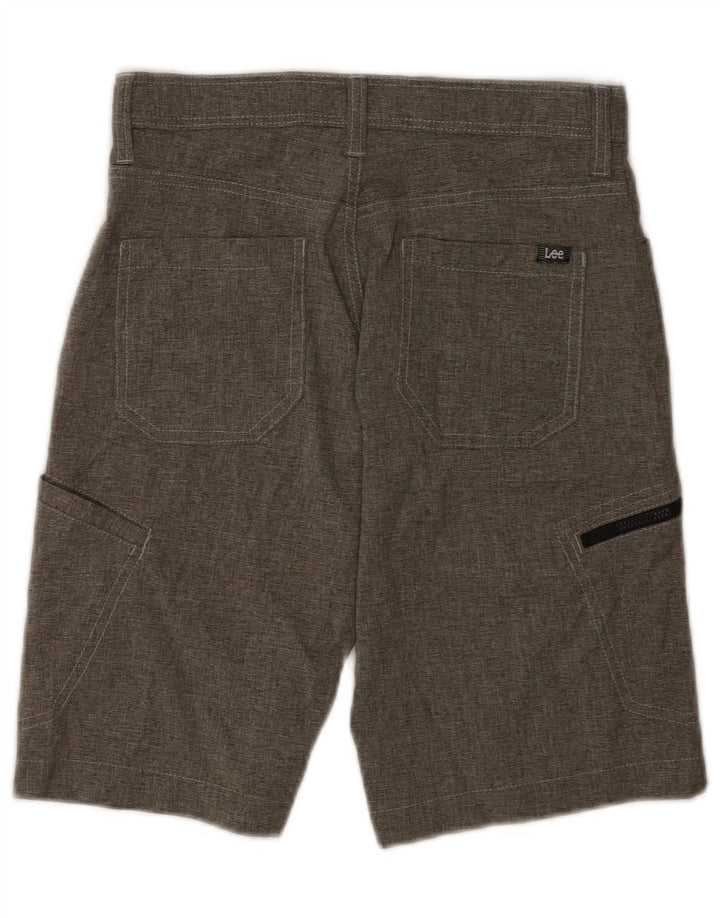 Lee Boys Cargo Shorts 11-12 år W26 Grå Polyester