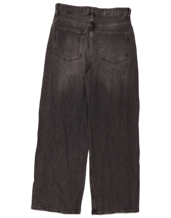 Marks & Spencer Womens Per Una Jeans med brede ben UK 10 Small W30 L29 Grå