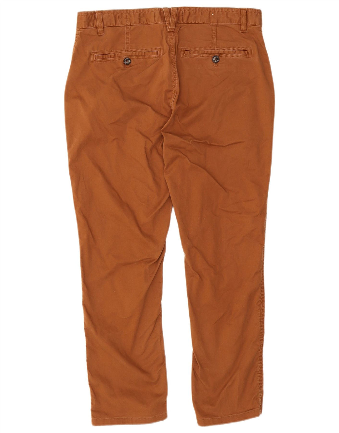 Fat Face Herre Slim Cropped Trousers W34 L24 Brun Bomuld