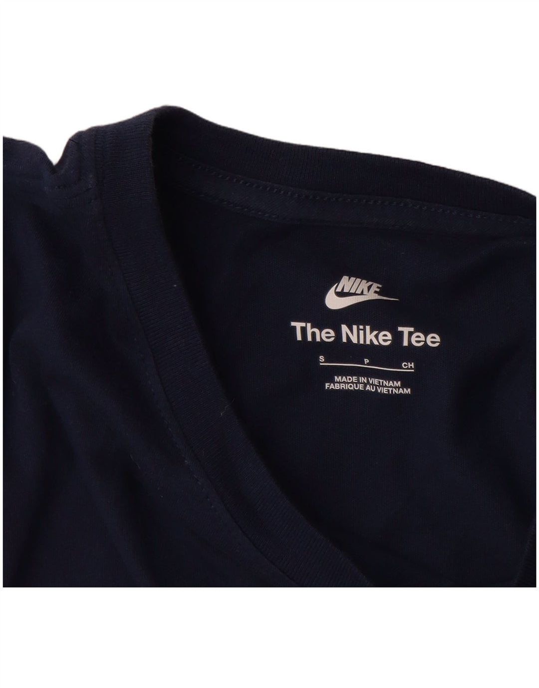 NIKE T-shirt top til mænd, lille marineblå bomuld