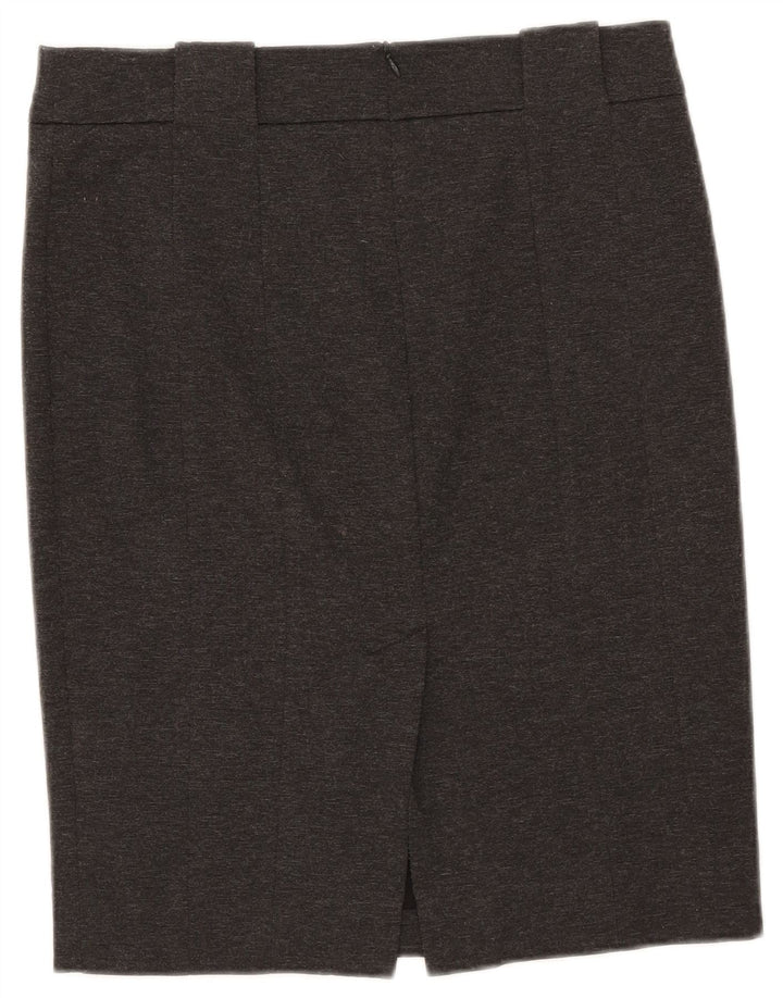Zara Pencil Skirt Large W30 Grå Flecked