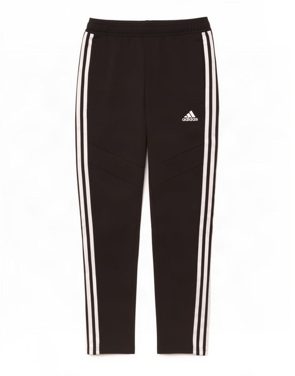 Adidas Boys Tracksuit Trousers 11-12 Years Black Polyester