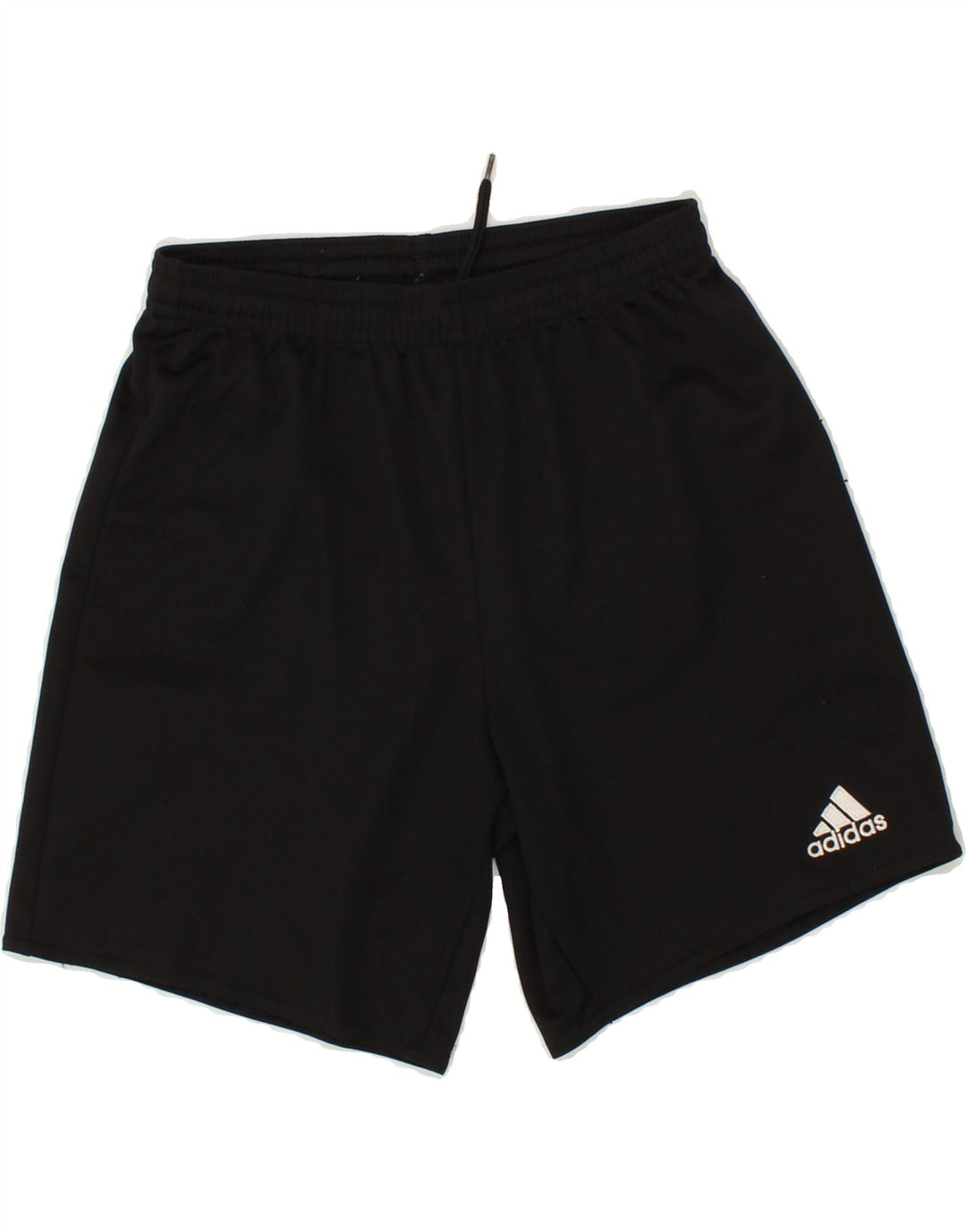 ADIDAS Boys Climalite Sport Shorts 11-12 Years Black Polyester Vintage Adidas and Second-Hand Adidas from Messina Hembry 