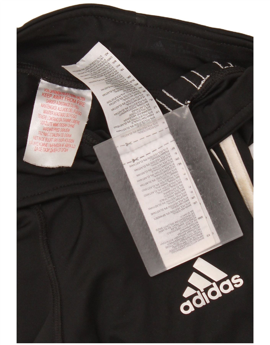 Adidas pigeleggings 9-10 år sort polyester