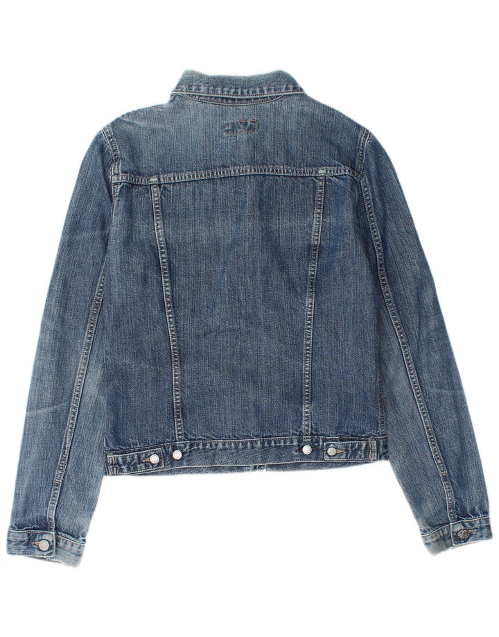 Carrera Dame denimjakke UK 12 Medium Blue Bomuld