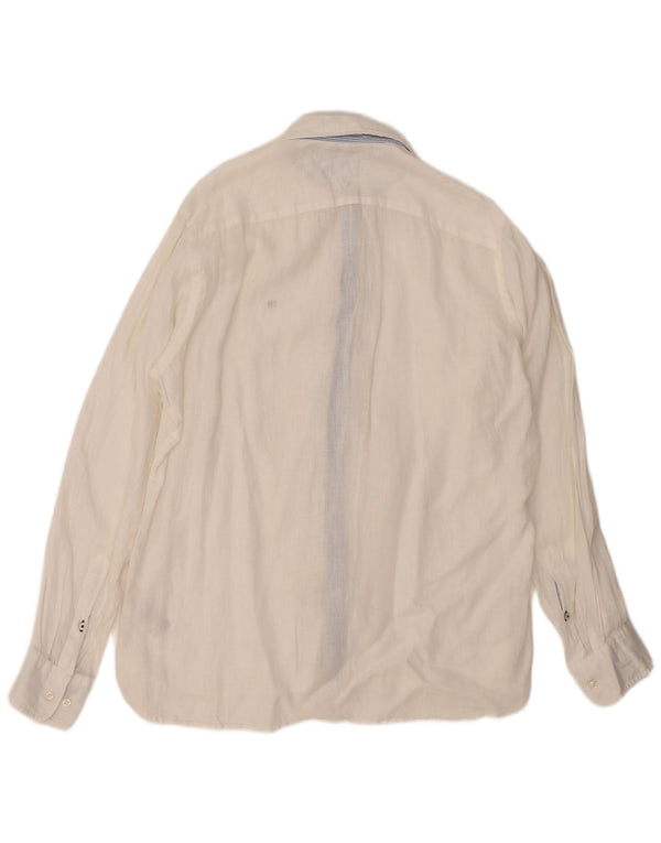 TOMMY HILFIGER Herreskjorte Medium hvid hør