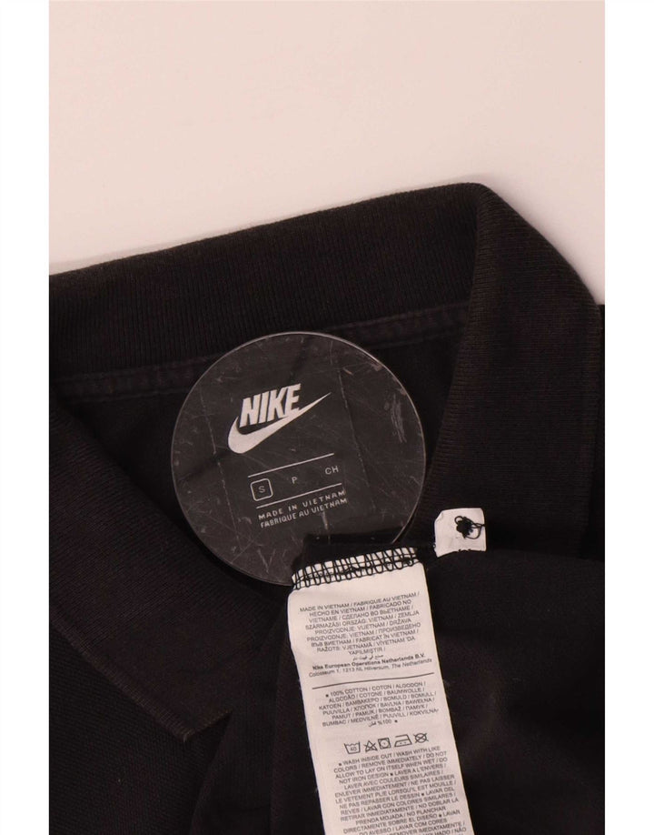 Nike herre poloshirt lille sort bomuld