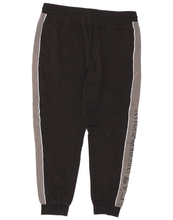 Emporio Armani Herre træningsdragt Bukser Jogger Stor Sort Colourblock