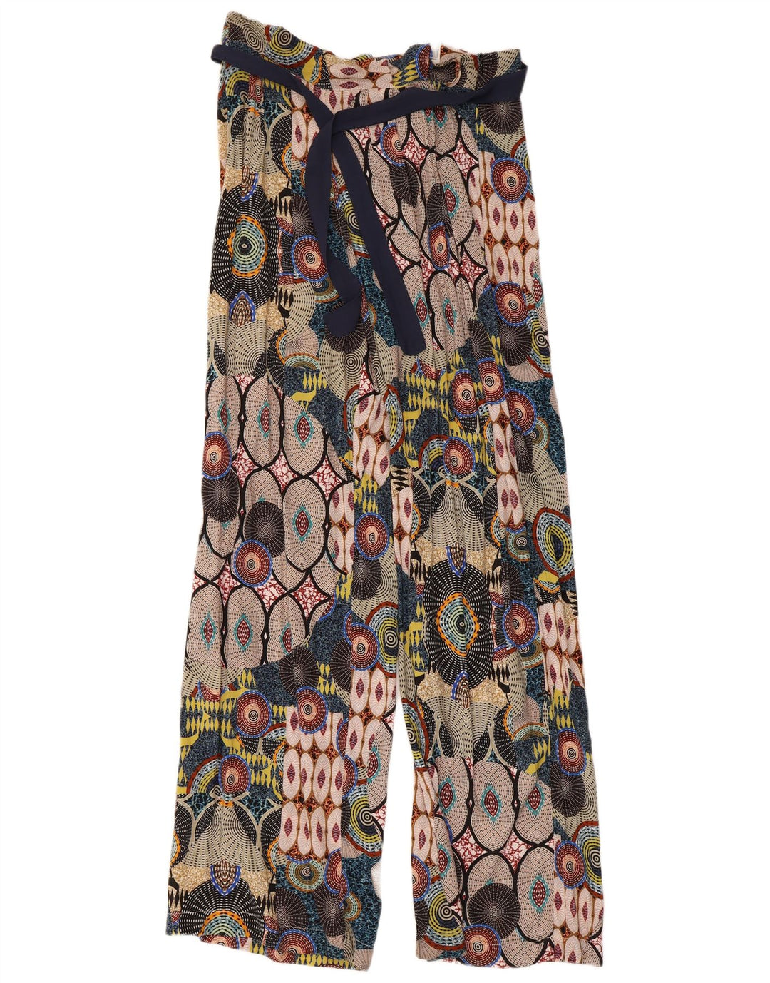 Desigual kvinders abstrakt mønster haremsbukser EU 40 Medium W30 L31 Multic