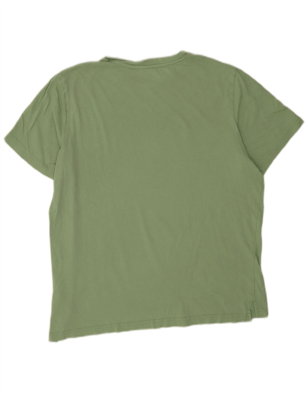 Puma Herre Grafisk T-Shirt Top Stor Grøn Bomuld
