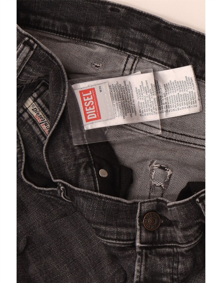 Diesel Herre Slim Jeans W34 L33 Grå Bomuld