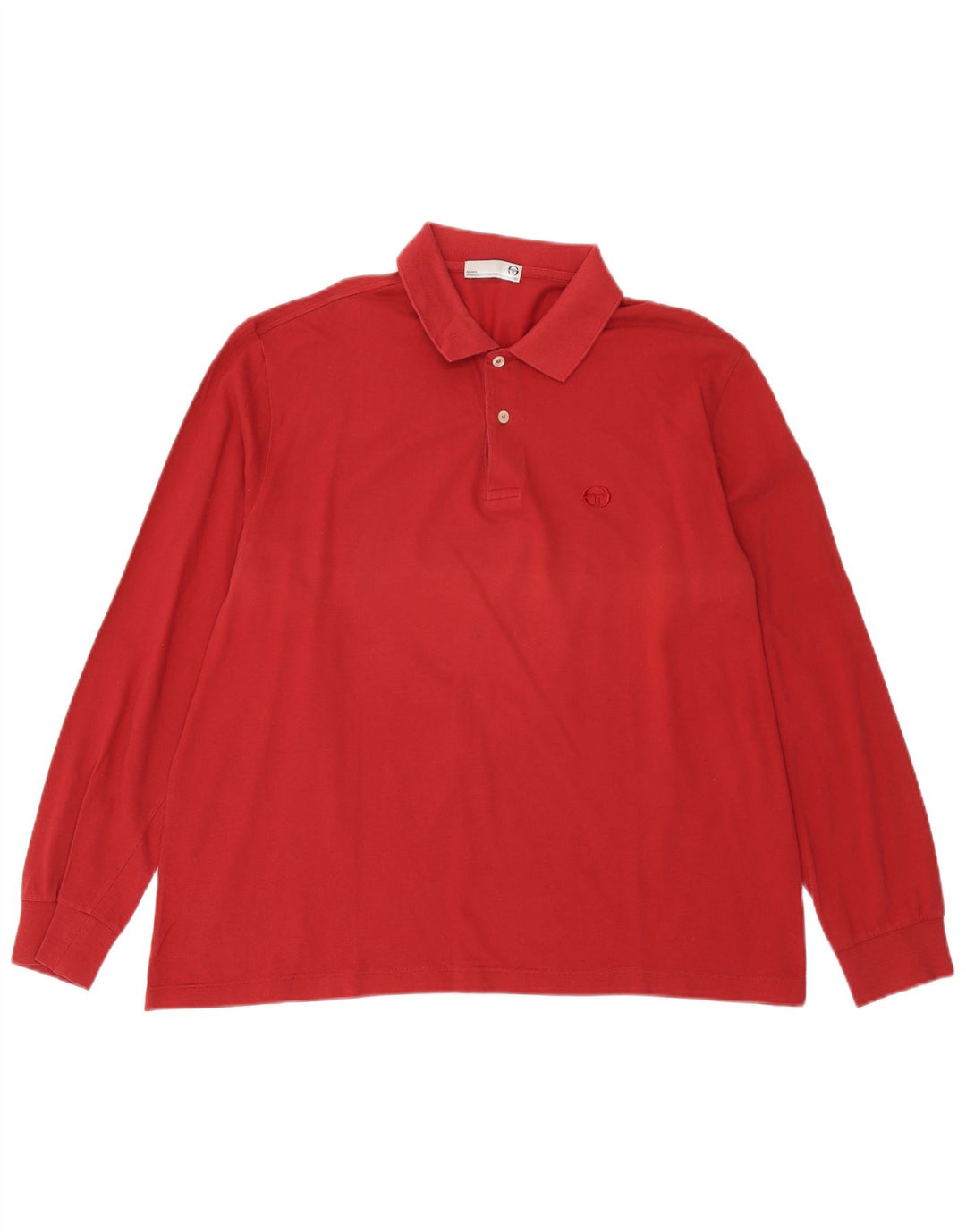milano Langærmet herre poloshirt Stor rød