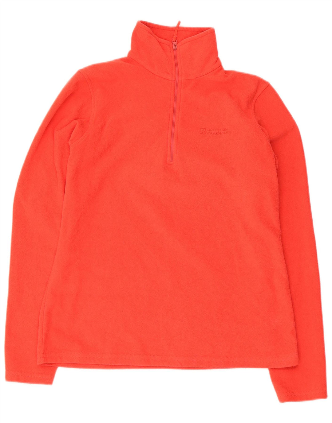 Mountain Warehouse Dame lynlås-hals Fleece Jumper UK 14 Medium Rød Polyester