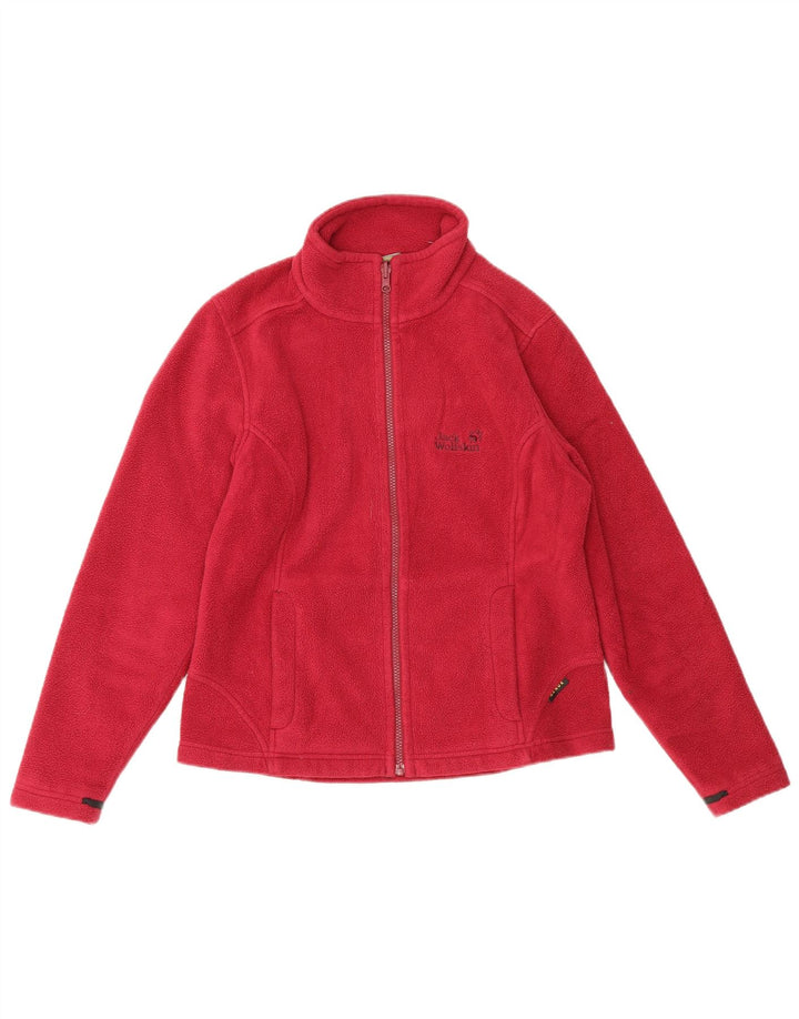 Jack Wolfskin Dame Liner Fleecejakke UK 12/14 Medium Pink