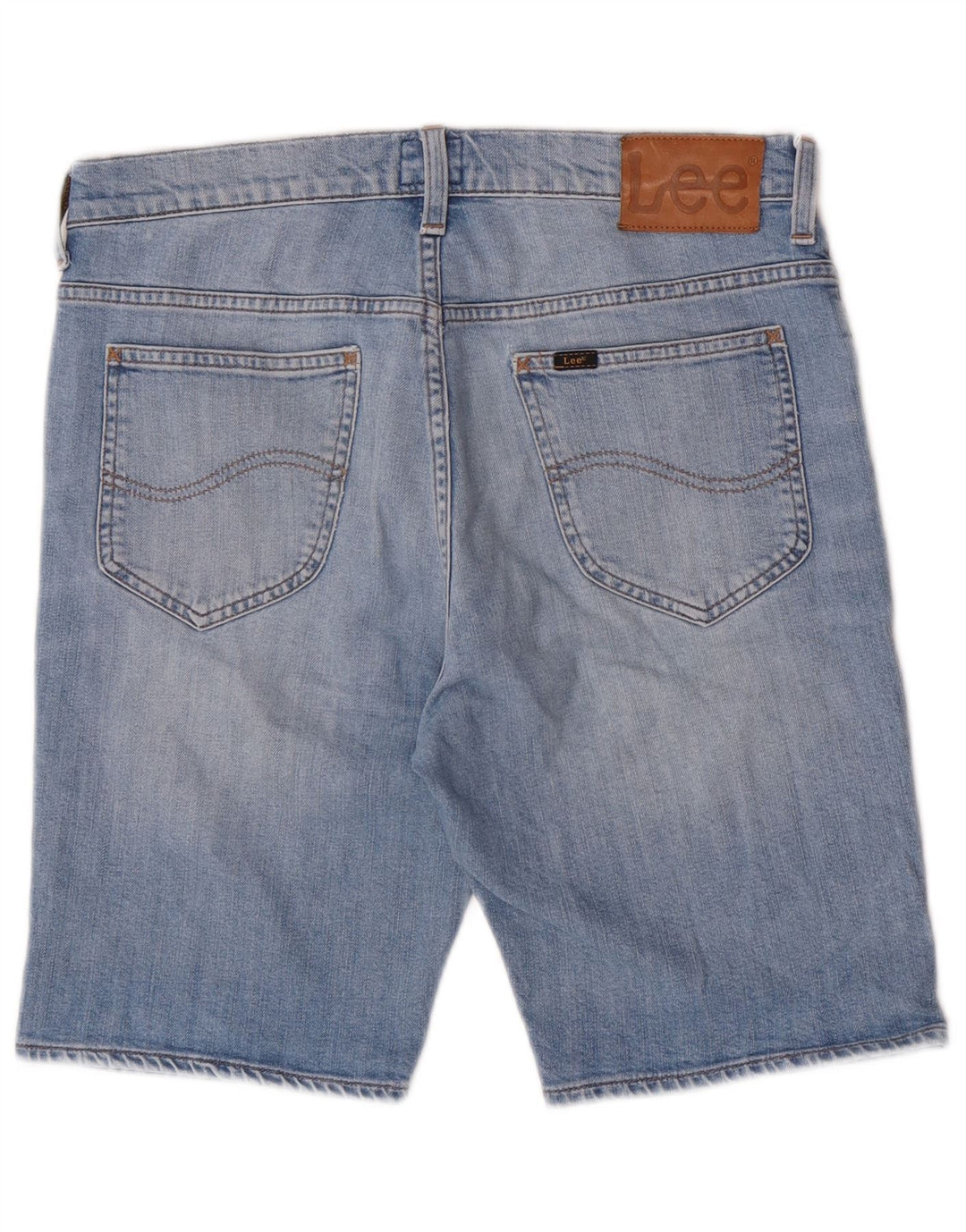 Lee Denim Shorts til mænd W30 Medium Blue