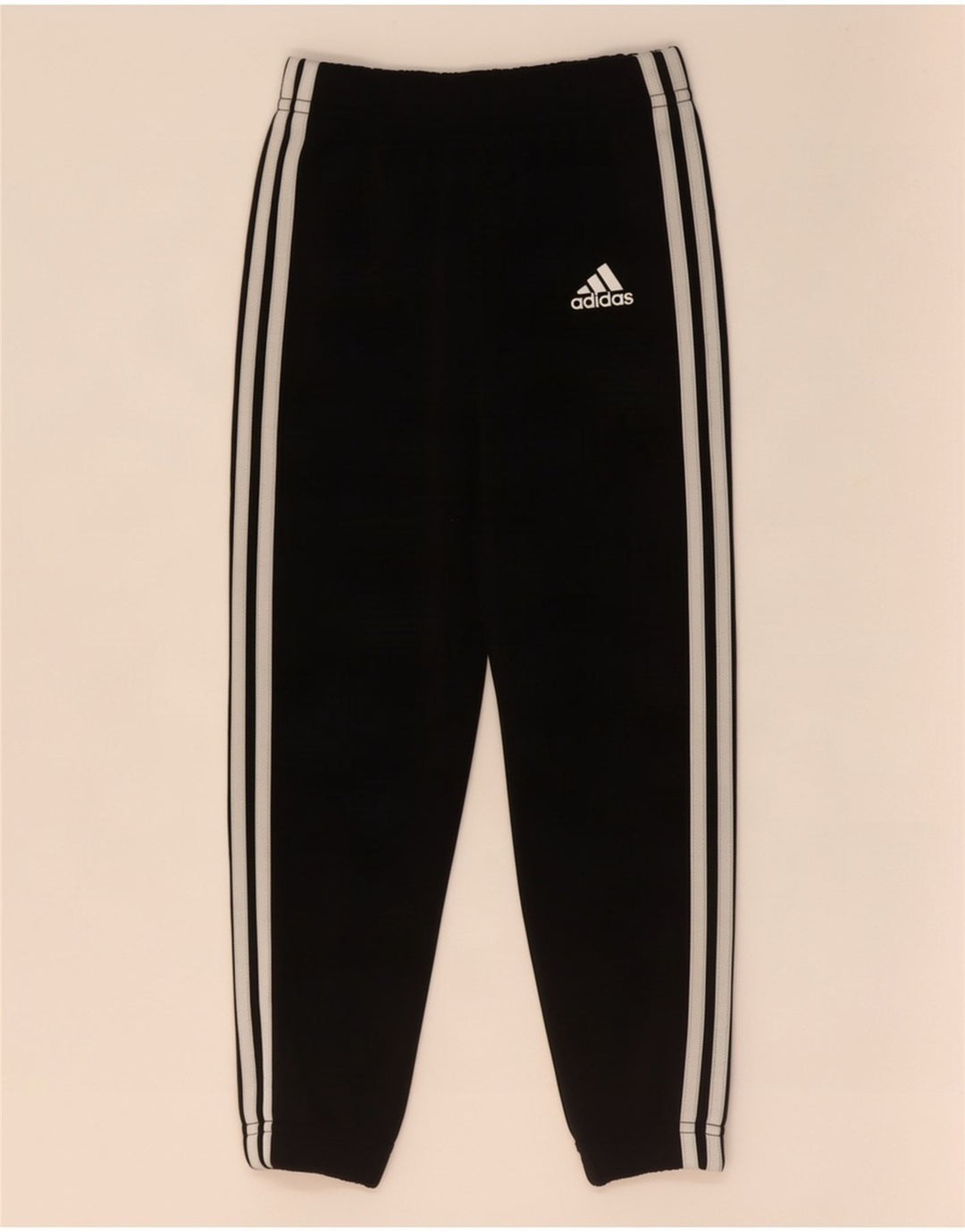 Adidas Drenge Træningsdragt Bukser Joggers 2-3 År Sort Polyester