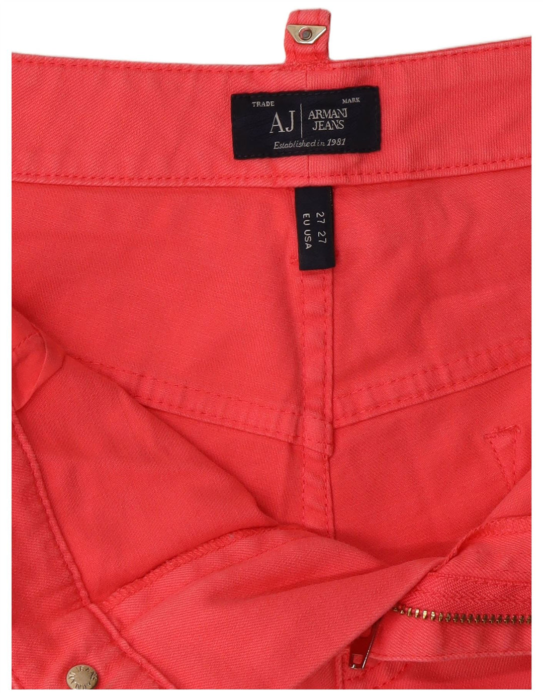ARMANI Casual Shorts til kvinder W27 Small Pink