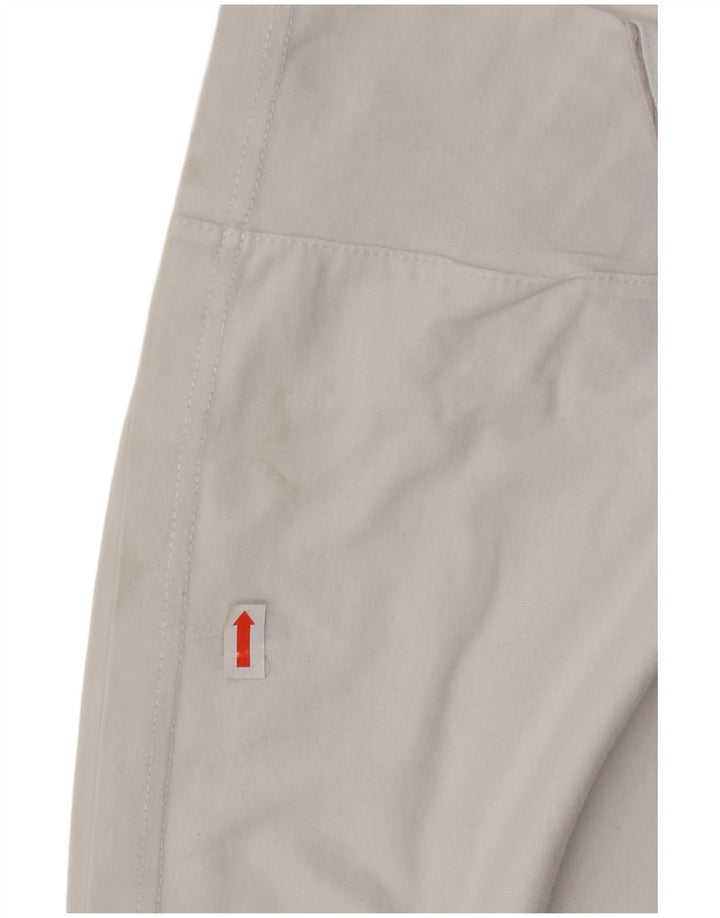 ADIDAS T-shirt top til kvinder DK 14 Stor råhvid bomuld