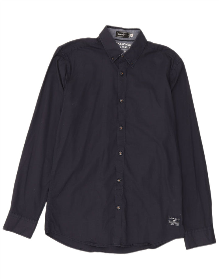 Jack & Jones herreskjorte lille marineblå bomuld