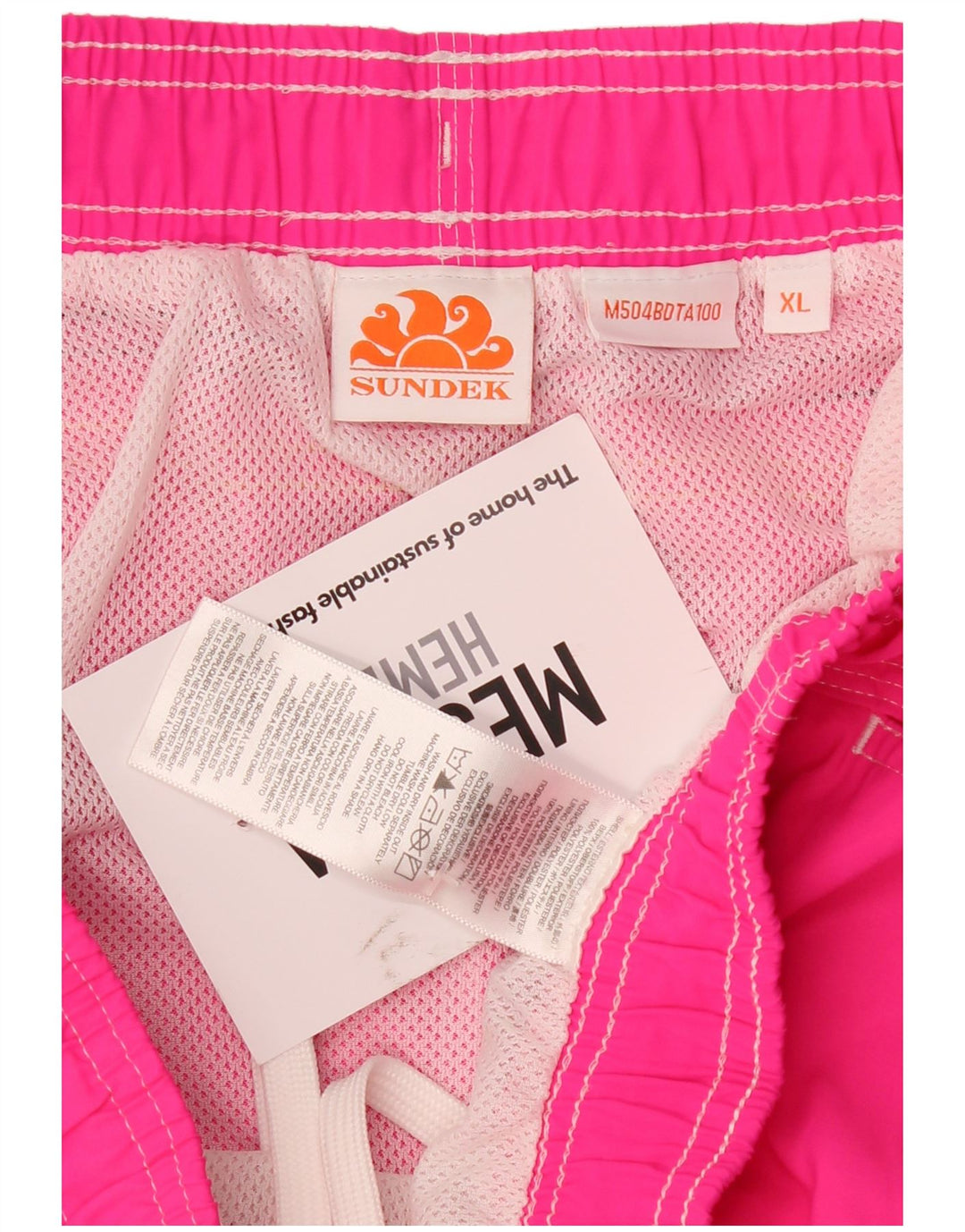 Sundek Herre badeshorts XL Pink Polyester