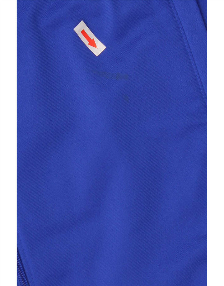 Adidas Herre grafisk træningsdragt Topjakke Medium Blue Colourblock Polyester