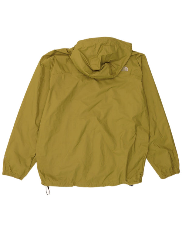 The North Face Regnjakke med hætte til mænd UK 42 XL Grøn Nylon