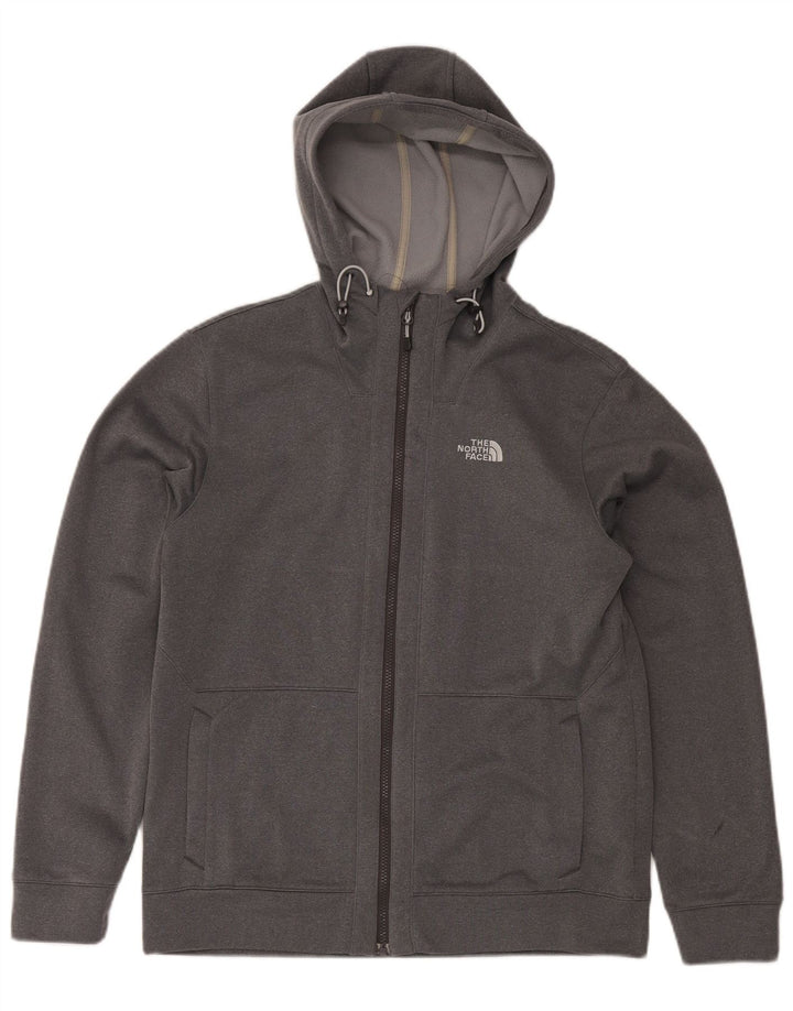 The North Face Herre hættetrøje med lynlås mellemgrå polyester