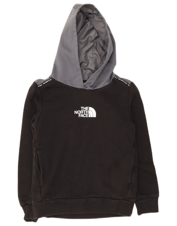 The North Face Boys Grafisk Hoodie Jumper 9-10 år Medium Sort