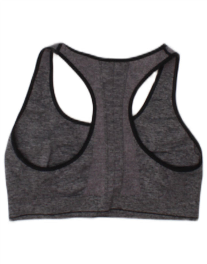 Calvin Klein Dame Grafisk Sport BH Top Medium Grå