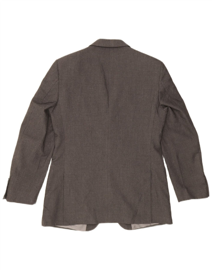 Marks & Spencer Herre skræddersyet 2-knaps blazerjakke UK 38 Medium Grey