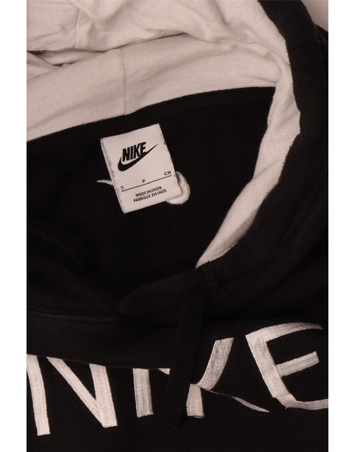 Nike grafisk hættetrøje til mænd, lille sort bomuld