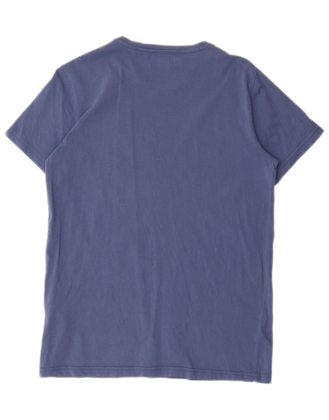 Kappa Herre grafisk T-shirt Top Medium Blue Cotton
