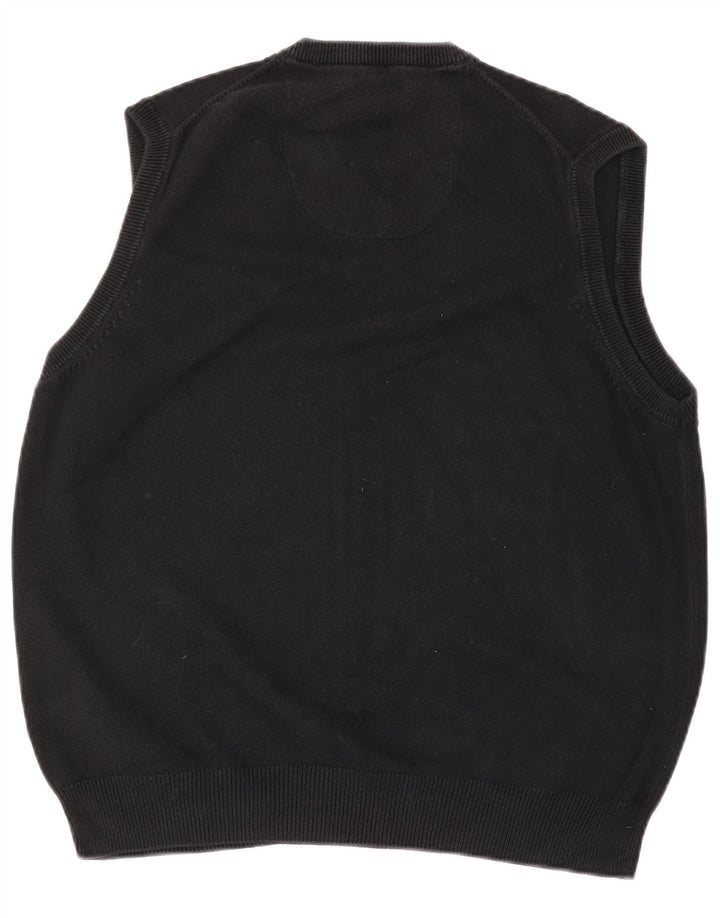 MARKS & SPENCER Herre Regular Fit Vest Tank Top Stor Sort