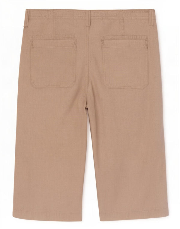 Marks & Spencer Herre Blue Harbor Bermuda Shorts Large W36 Beige Linen