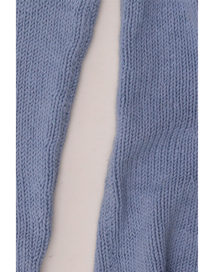 Boden Dame Cardigan Sweater UK 14 Medium Blue Silk