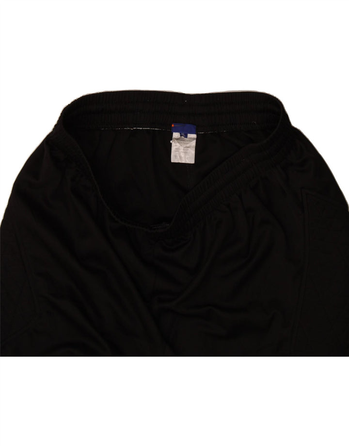ASICS Mens Sport Shorts XL  Black Polyester Vintage Asics and Second-Hand Asics from Messina Hembry 