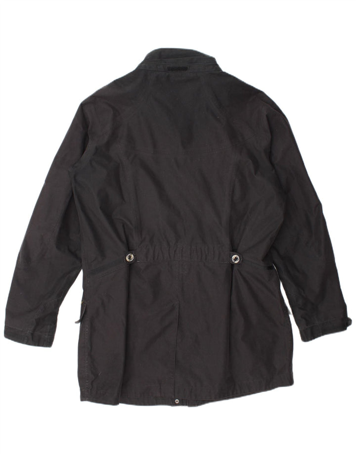 Jack Wolfskin Womens Windbreaker Coat UK 18/20 XL Sort Polyester